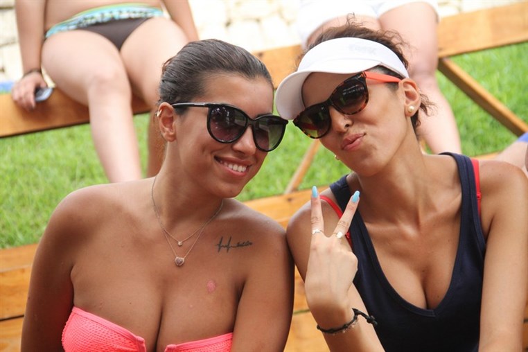 Cyan Beach Bar on Sunday